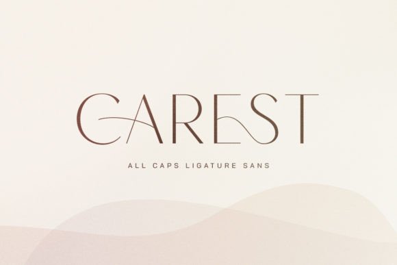 Carest: A Modern Font for Contemporary Design