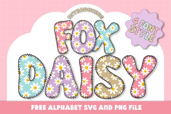 Fox Daisy Font Adds Whimsy to Your Designs