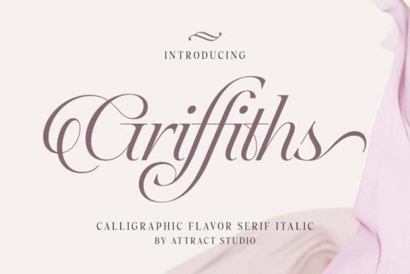 Griffiths Font: A Stylish Serif for Modern Branding