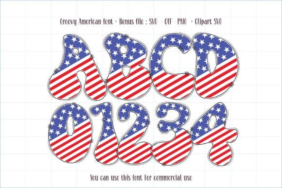 Groovy American: A Font That Captures the Spirit of Vintage America