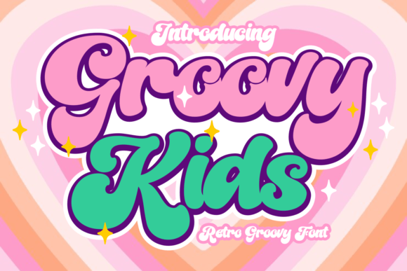 Groovy Kids: A Whimsical Font for Creative Projects