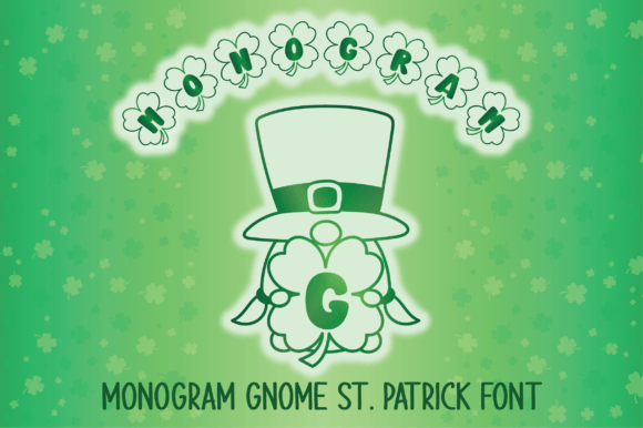 Monogram Gnome Font: A Festive Addition to Your Design Toolkit