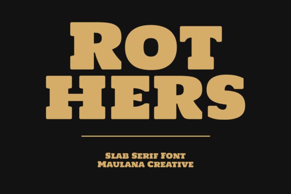 Rothers Font